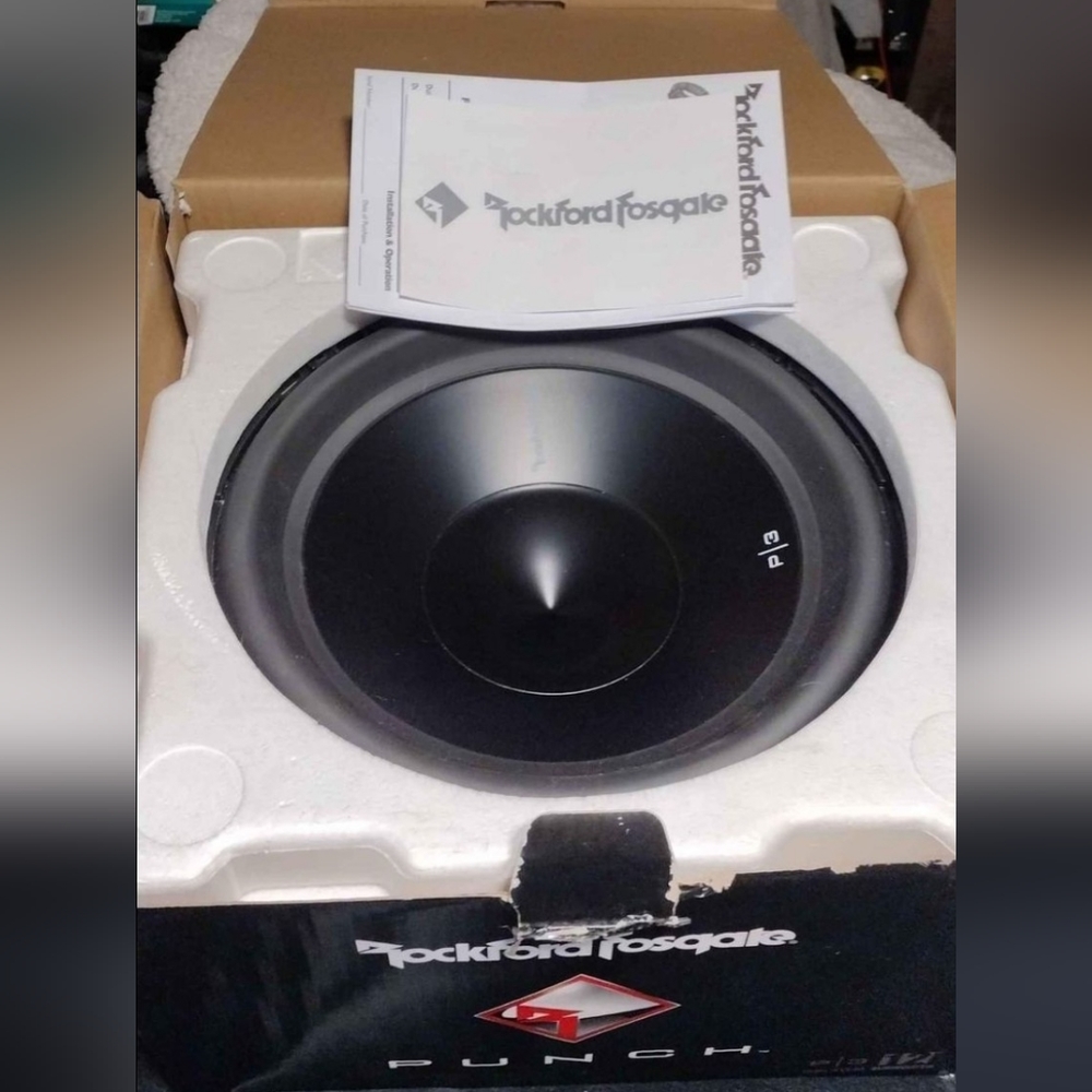2 12s p3s Rockford fosgate